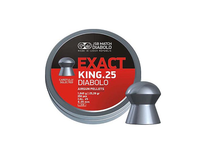 Diabolky JSB EXACT KING 6,35 mm 350 ks