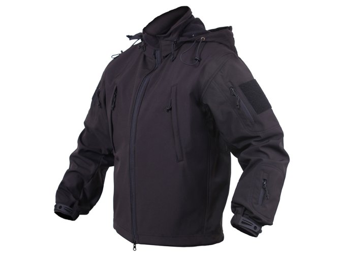 Bunda CONCEALED CARRY softshell ČERNÁ