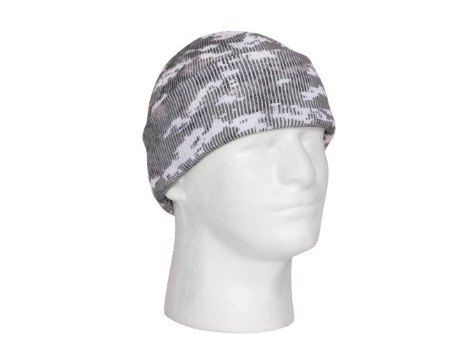 Čepice pletená DELUXE CITY DIGITAL CAMO