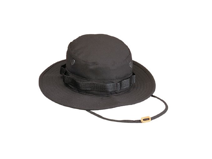 Klobouk BOONIE ČERNÝ