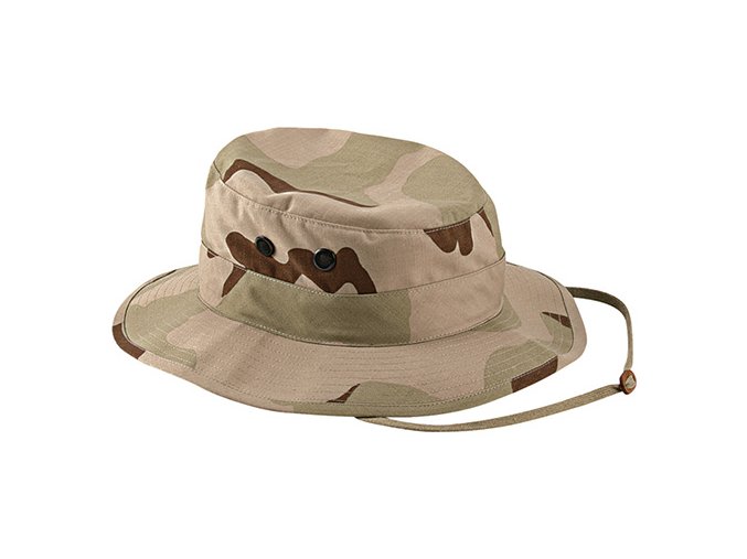 Klobouk BOONIE rip-stop 3-COL DESERT