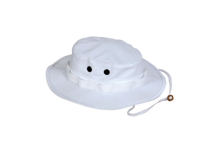 Klobouk BOONIE BÍLÝ