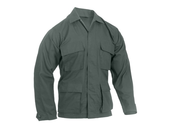 Blůza US typ BDU rip-stop ZELENÁ