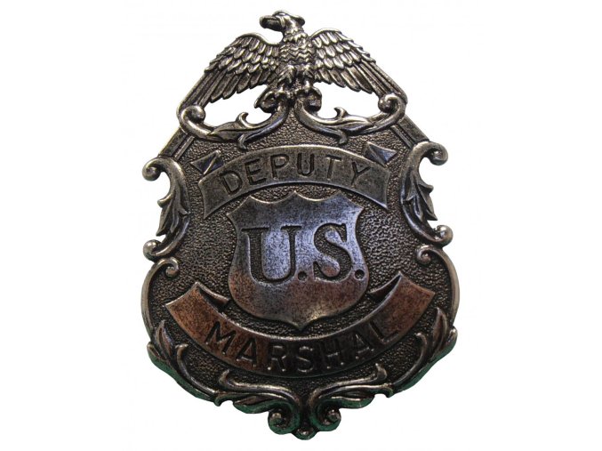 Replika odznak zástupce U.S. Marshal