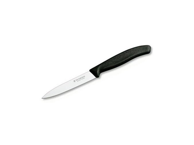Nůž na zeleninu 10cm plast ČERNÝ