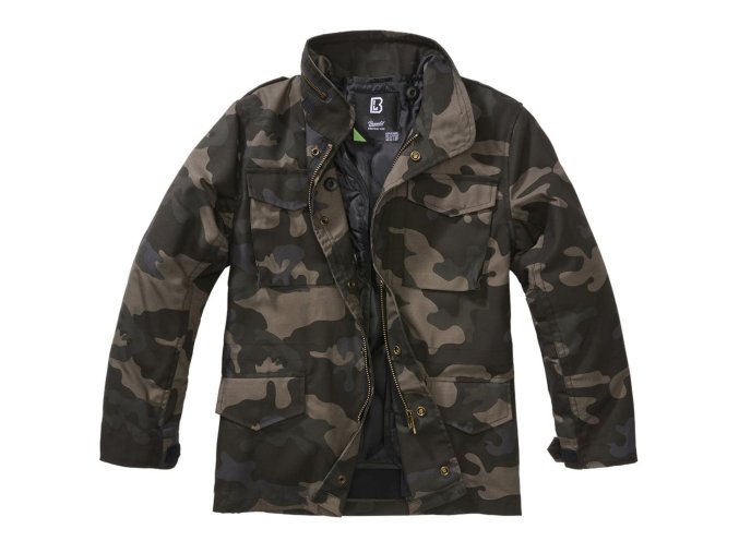 Bunda dětská M65 STANDARD DARK CAMO