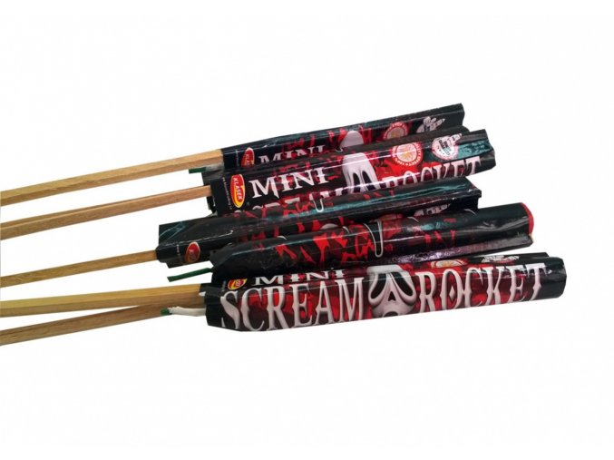 Pyrotechnika Rakety Scream Rocket mini set.6ks