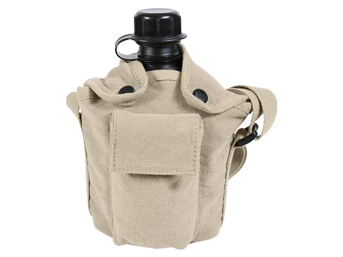 Obal na polní láhev 1L US VINTAGE KHAKI