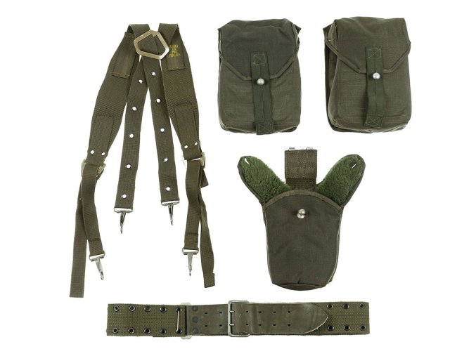 Set taktický ŠVÉDSKÝ 5 ks ZELENÝ použitý