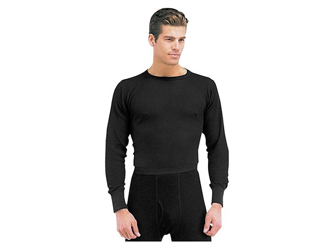 Triko funkční THERMAL ČERNÉ