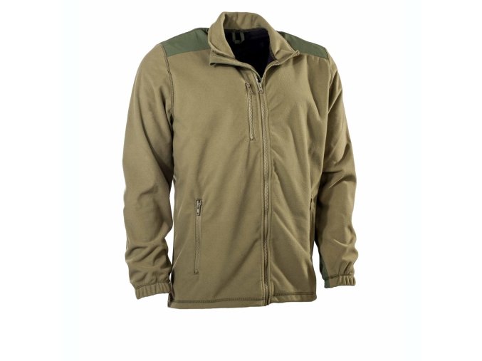 Bunda BELGICKÁ WINDSTOPPER fleece ZELENÁ