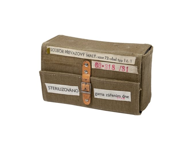 Soubor převazový malý typ I č.1 vz.72 - včetně 27-mi nerezových nástrojů