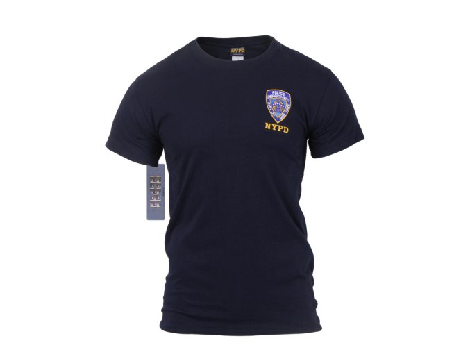 Triko s výšivkou NYPD MODRÉ