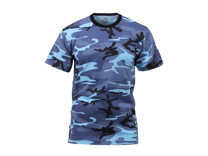 Triko SKYBLUE CAMO