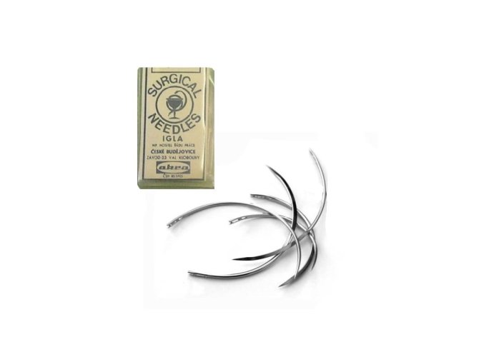 Jehla šicí chirurgická 4B1 - 1,2x60 G5 sada 10ks