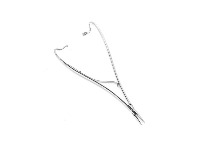 Jehelec s vnitřním uzávěrem vroubkované