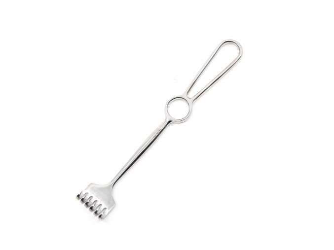 Hák na rány ostrý 6-zubý