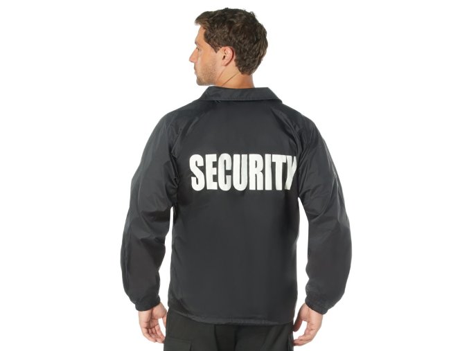 Bunda SECURITY ENFORCEMENT COACHES ČERNÁ