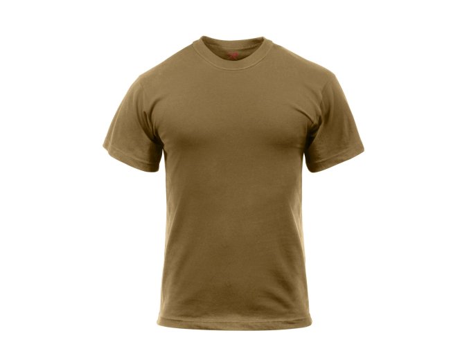 Triko bavlněné HNĚDÉ
