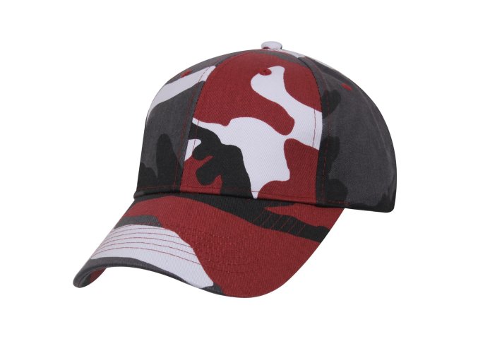 Čepice baseball Supreme Low RED CAMO