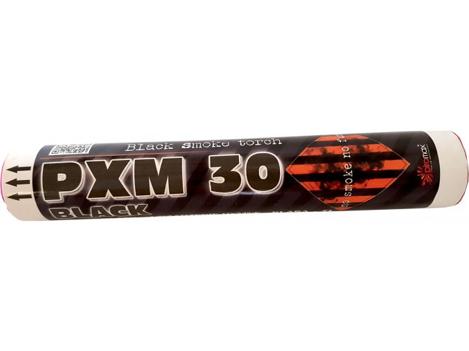 Pyrotechnika Černá dýmovnice PXM30 - 1ks