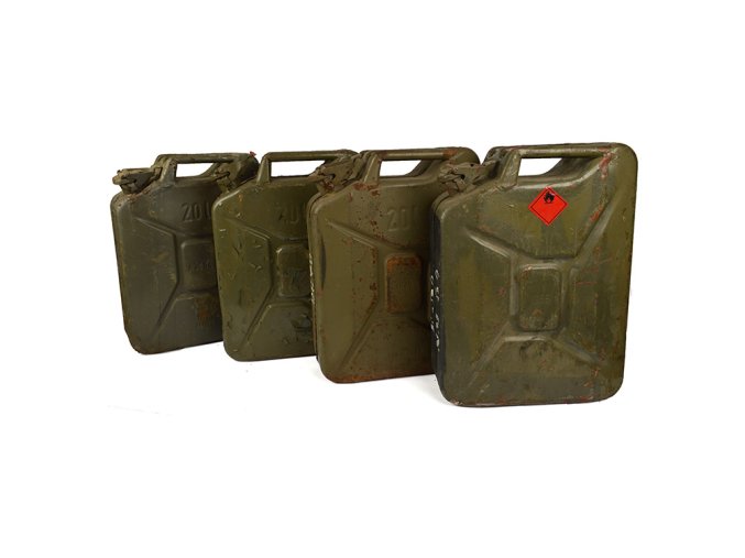 Kanystr AČR 20l plechový použitý