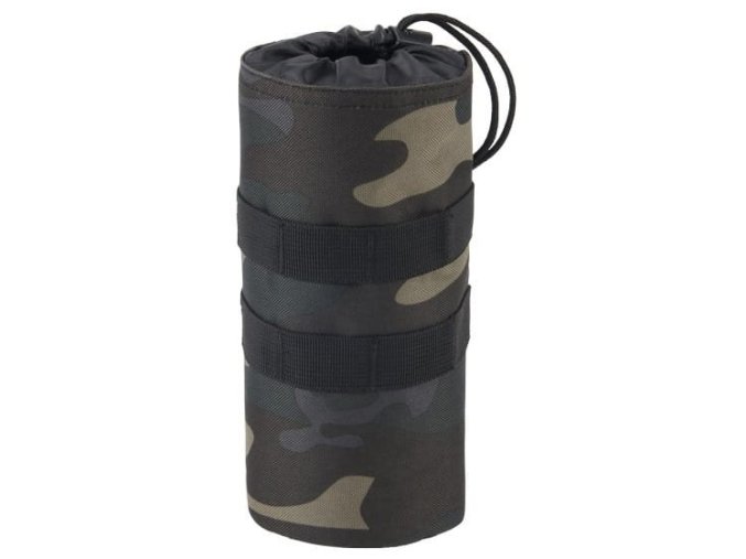 Pouzdro na láhev 0,5-1 l MOLLE DARK CAMO