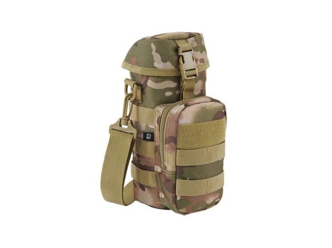 Pouzdro na láhev 0,5-1 l s popruhem MOLLE TACTICAL CAMO