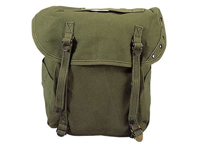 Malá polní US PLÁTNO ZELENÁ