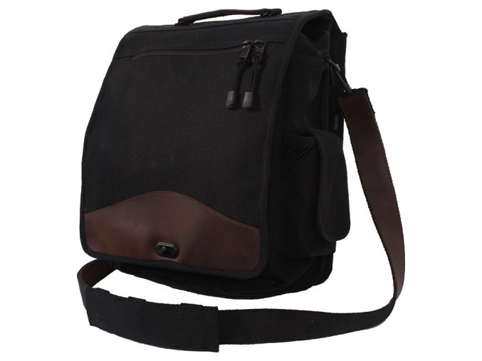 Taška VINTAGE M-51 přes rameno ČERNÁ