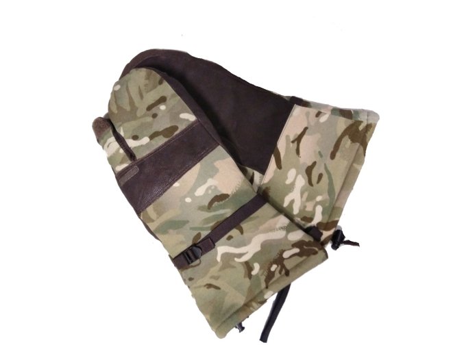 Rukavice britské tříprsté GORE-TEX MTP použité
