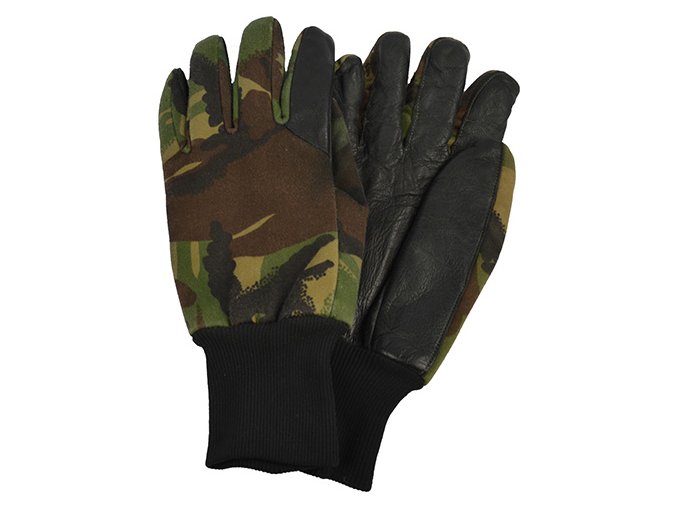 Rukavice britské 5prsté DPM použité
