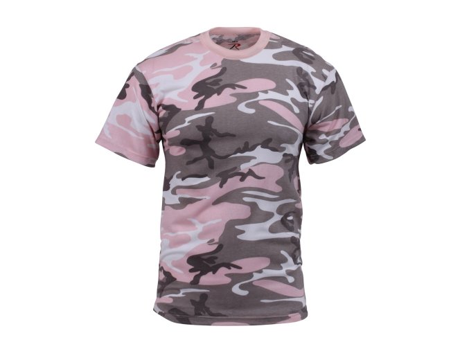 Triko SUBDUED PINK CAMO