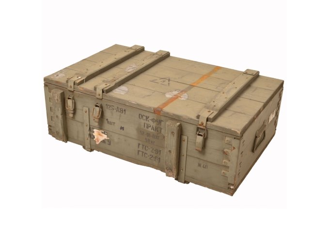 Bedna dřevěná 125 D-81 použitá