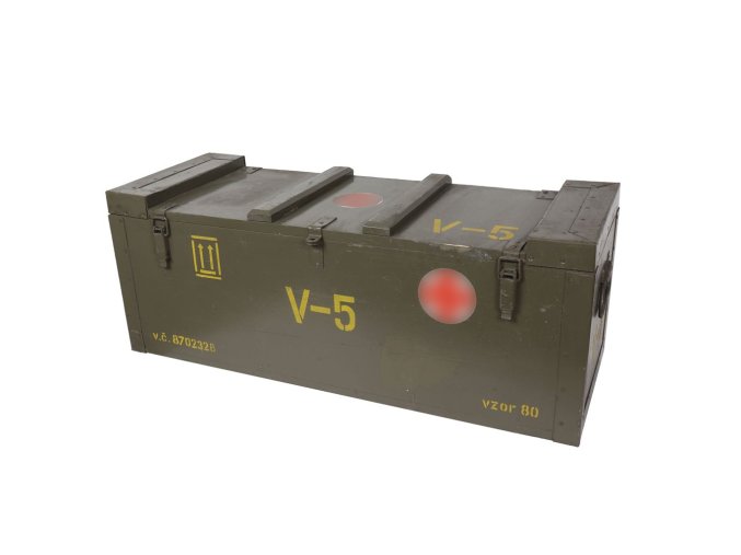 Bedna dřevěná zdravotní AČR V-5 použitá