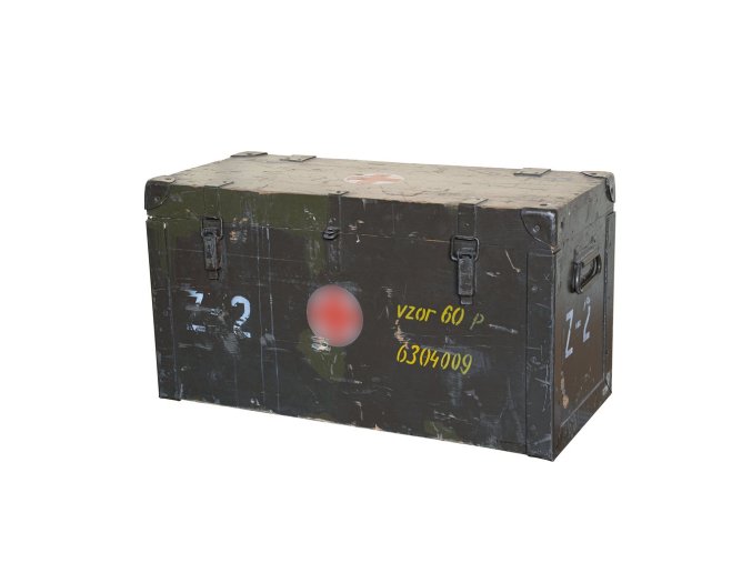 Bedna dřevěná zdravotní Z-2 / VB / VET-2 použitá II jakost
