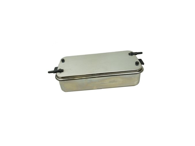 Sterilizátor nástrojů s umělým úchytem nerezový 22 x 12 x 4,5 cm