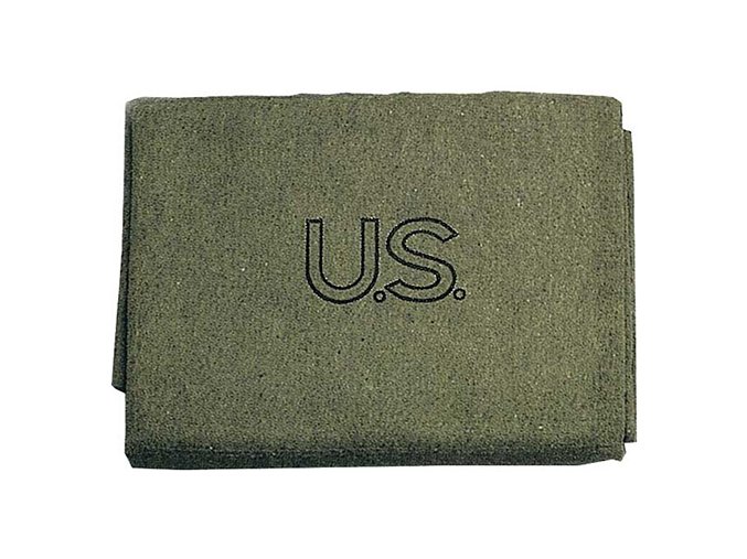 Deka vlněná US 155x205 ZELENÁ