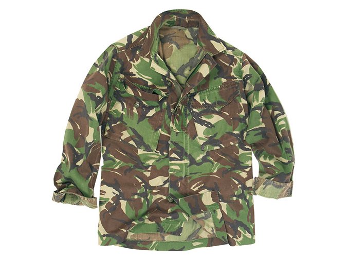 Blůza britská polní dl. rukávy DPM použitá