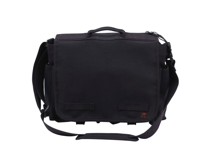 Taška přes rameno CONCEALED CARRY Messenger ČERNÁ