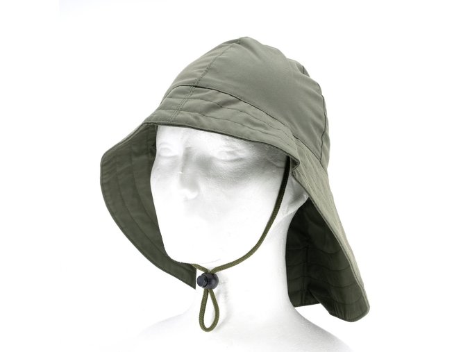 Klobouk do deště ZELENÝ