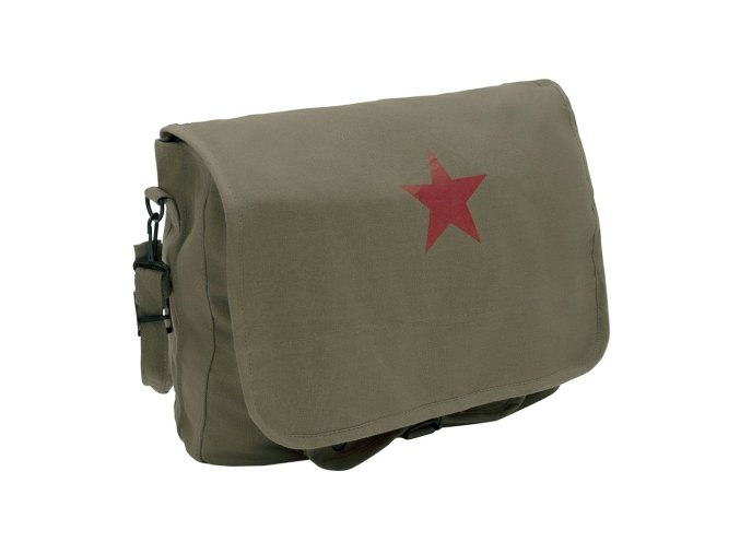 Taška PARATROOPER přes rameno RED STAR ZELENÁ