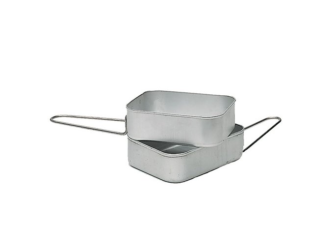 Nádobí polní holandské 2 ks krab. použité