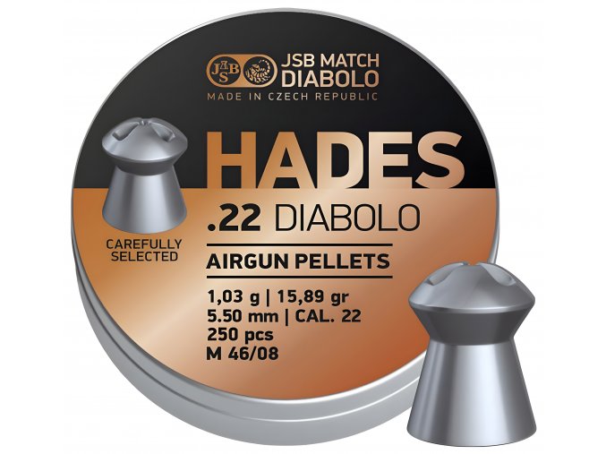 Diabolo JSB Hades 250ks cal.5,5mm