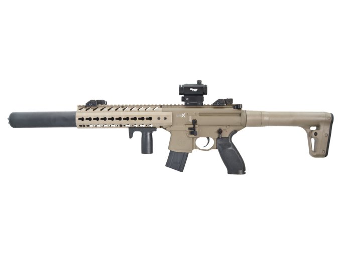 Vzduchový samopal Sig Sauer MCX Red Dot FDE