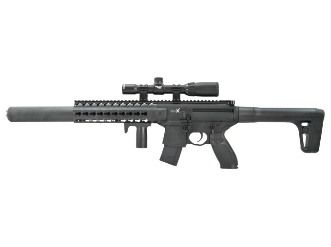 Vzduchový samopal Sig Sauer MCX Scope černý