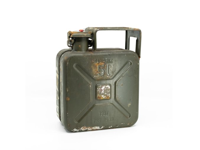 Kanystr AČR 5l plechový použitý