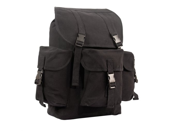 Batoh canvas OUTFITTER ČERNÝ