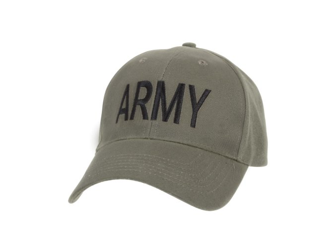 Čepice baseball ARMY ZELENÁ