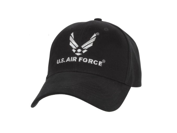 Čepice U.S. AIR FORCE baseball ČERNÁ